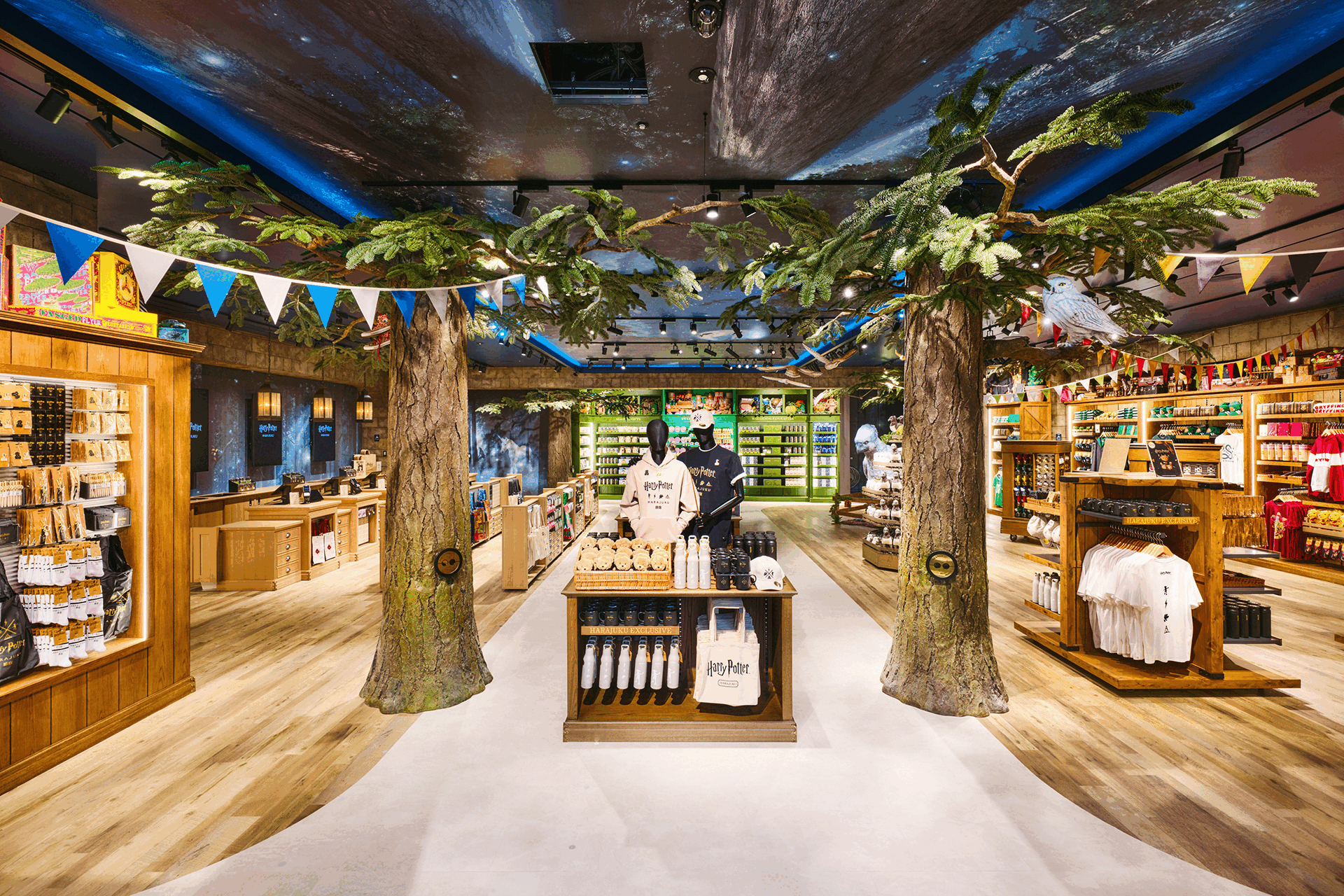 ハリー・ポッター ショップ 原宿 　店内の様子