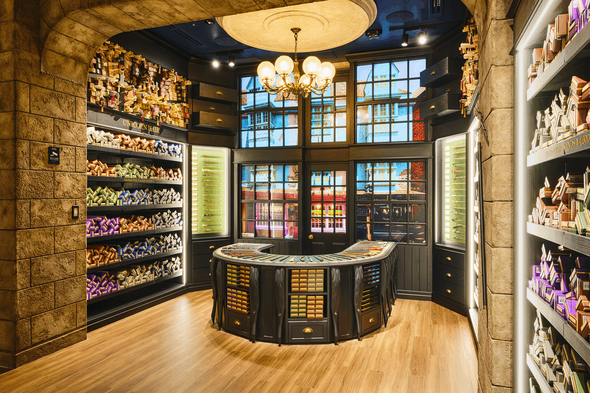 ハリー・ポッター ショップ 原宿 　店内の様子