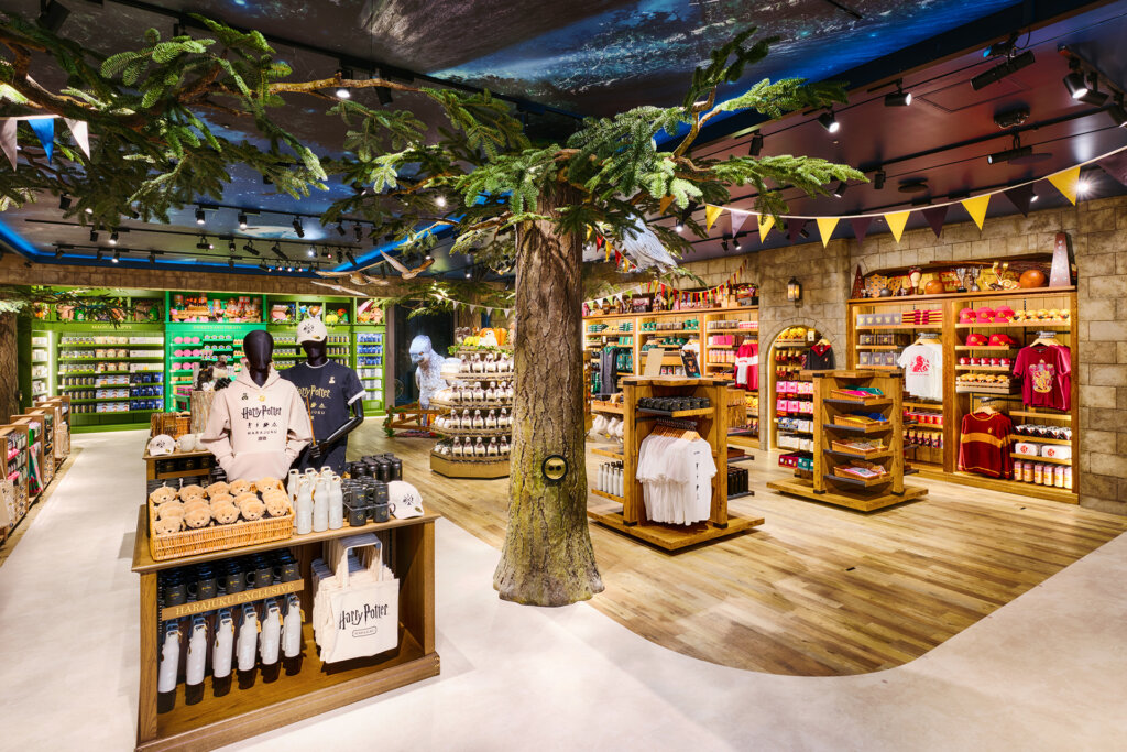 ハリー・ポッター ショップ 原宿 　店内の様子