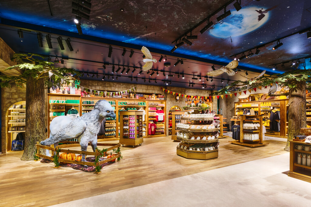 ハリー・ポッター ショップ 原宿 　店内の様子