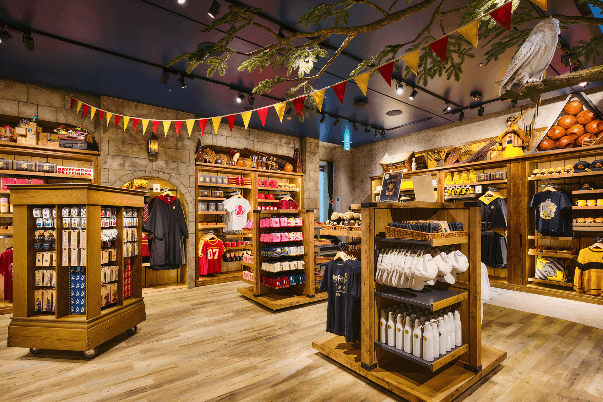 ハリー・ポッター ショップ 原宿 　店内の様子