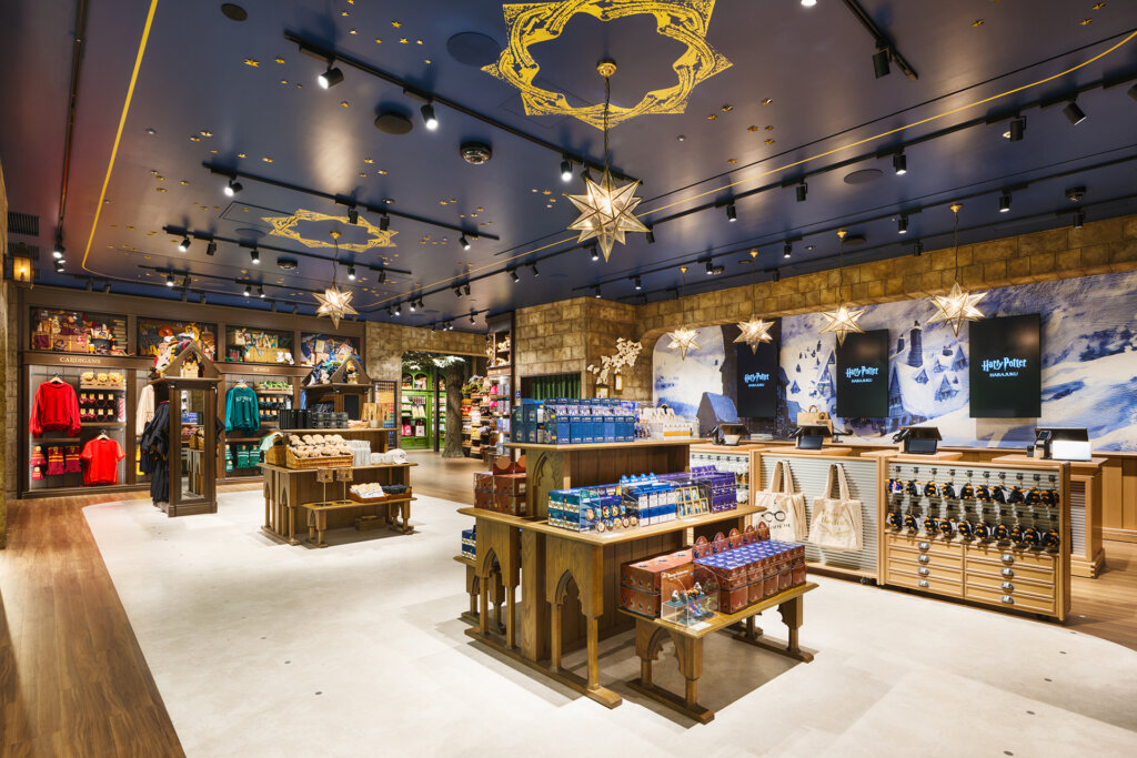 ハリー・ポッター ショップ 原宿 　店内の様子