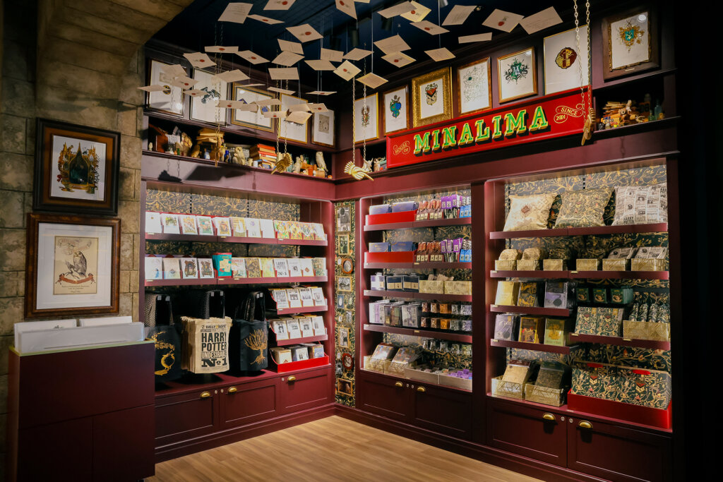 ハリー・ポッター ショップ 原宿 　店内の様子