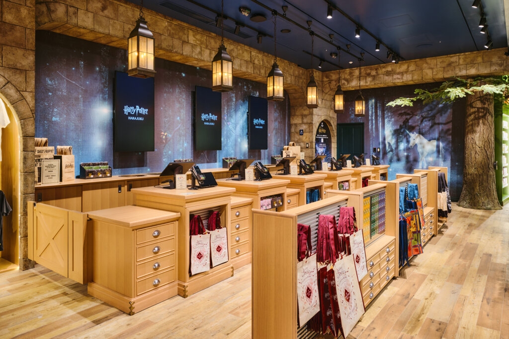 ハリー・ポッター ショップ 原宿 　レジカウンター
