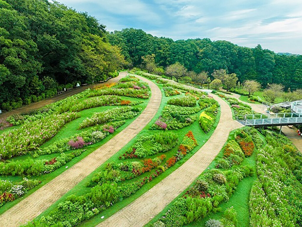 秋の里山ガーデンフェスタ　会場風景