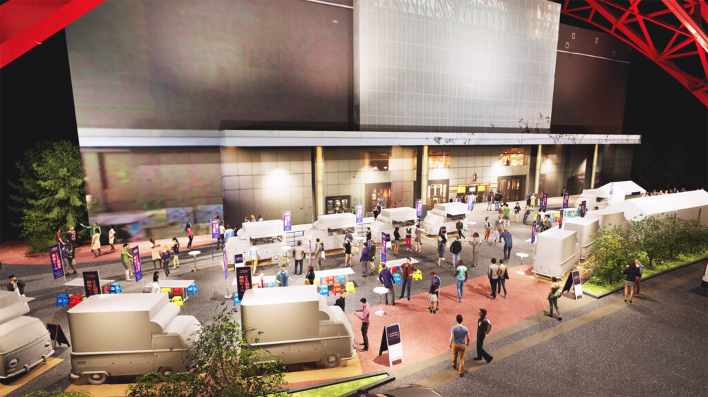 KOREAN FOOD Fes. in TOKYO TOWER 2025 会場風景