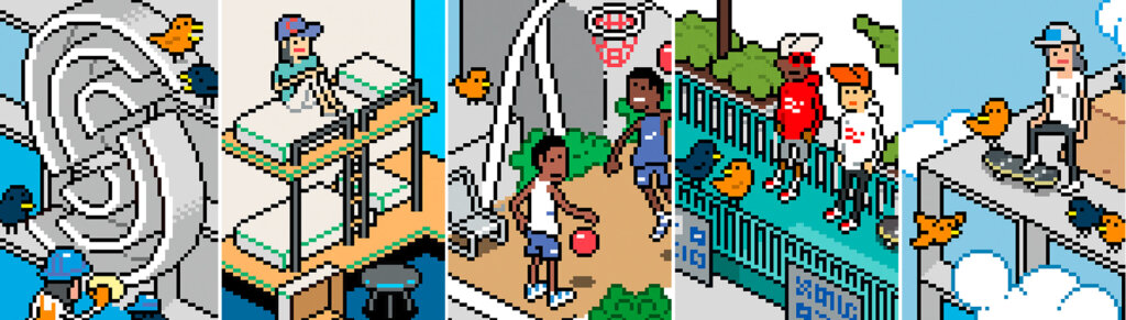 e-People展 by eBoy | sequence MIYASHITA PARK 作品イメージ