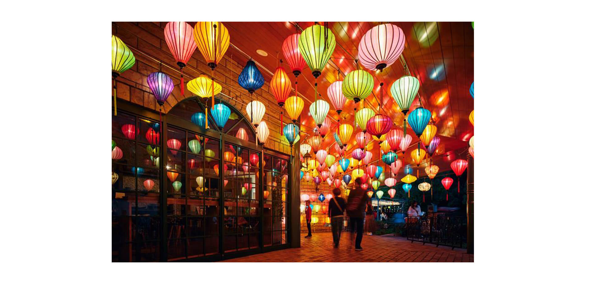 多摩ランタンフェスティバル2025 会場風景