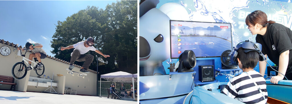 スポーツDAY青梅2025　体験風景