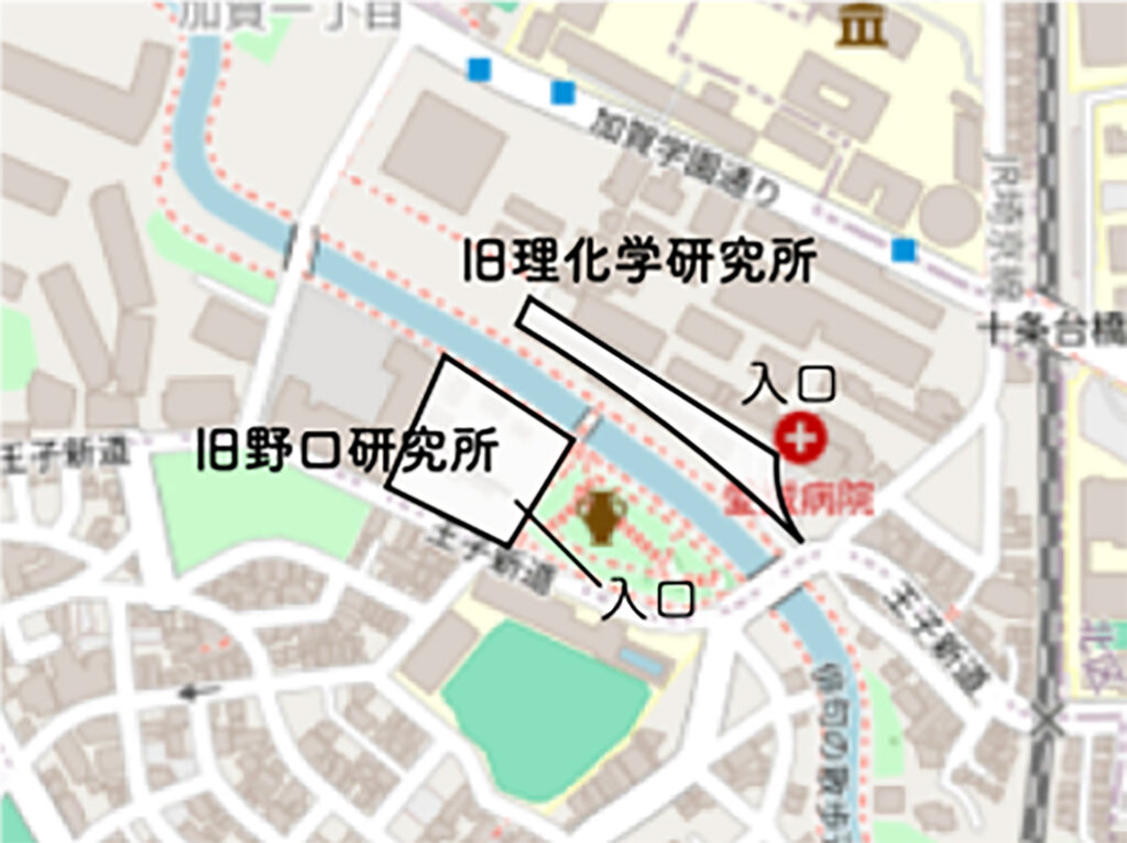 「陸軍板橋火薬製造所跡」の会場俯瞰図