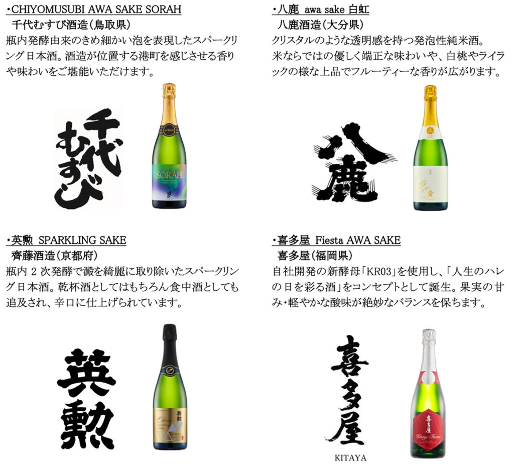 awa酒 week at 虎ノ門横丁 2025　出展日本酒メーカー