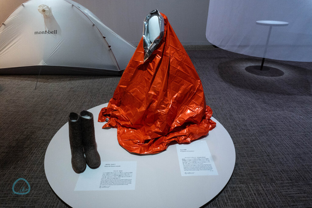 Tsu-tsu-mu 展 世界をやさしく繋ぐデザインの作法 松屋銀座　避難用具