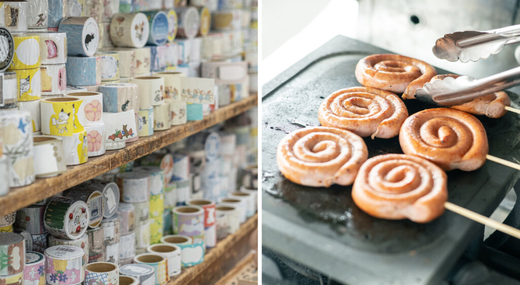 東京蚤の市　会場風景