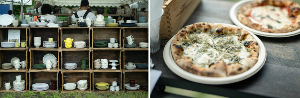 東京蚤の市　会場風景