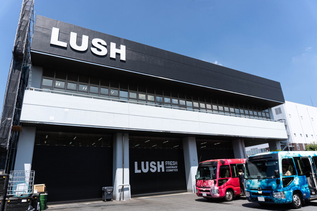 LUSH 体験ワークショップ LUSH海老名本社