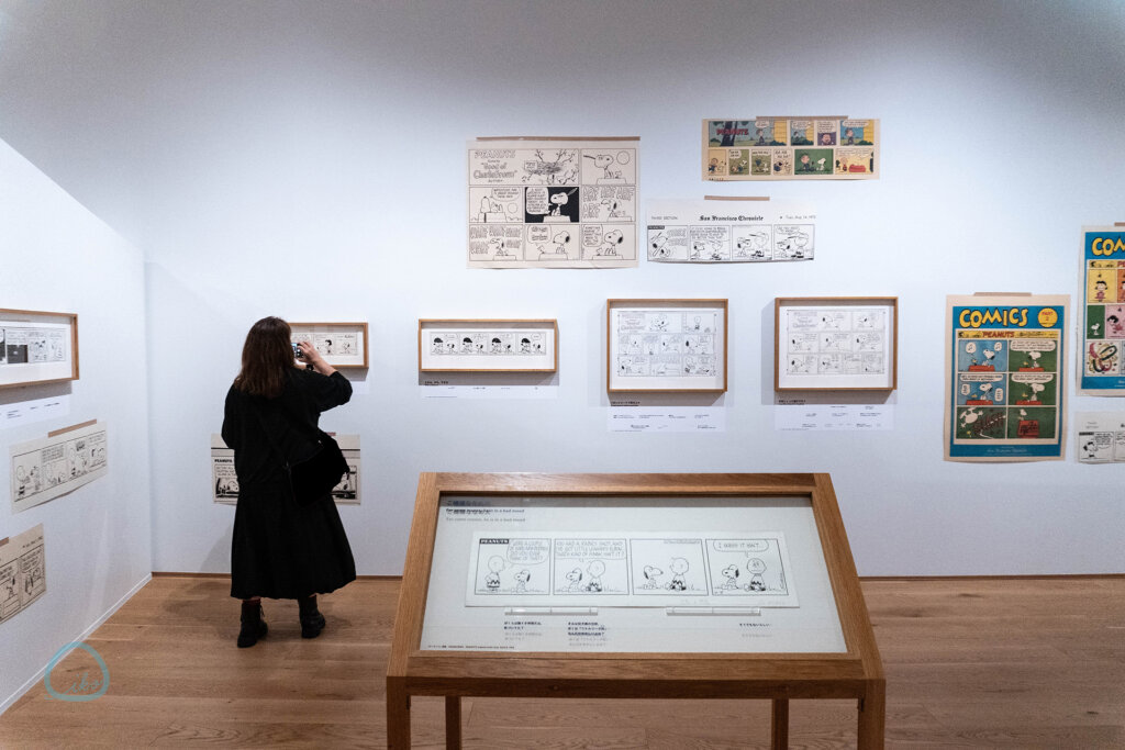 スヌーピーミュージアム ザ・スヌーピー展 展示会場の様子