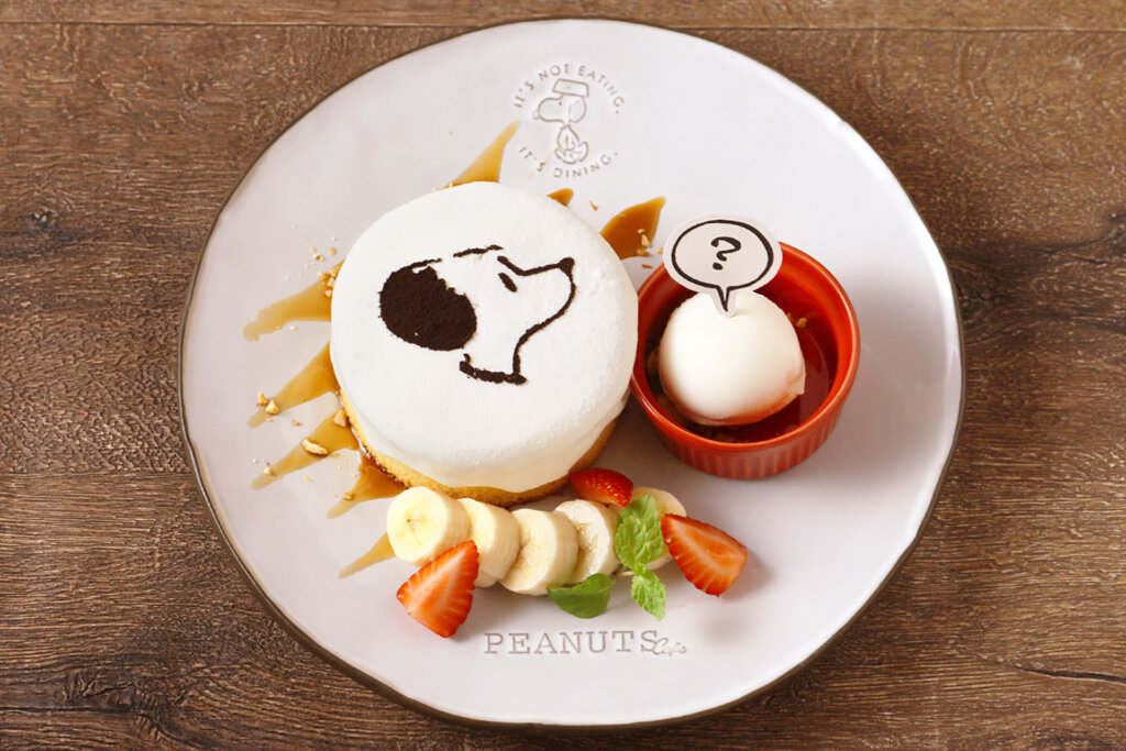 スヌーピーミュージアム ザ・スヌーピー展 ピーナッツカフェ ケーキ