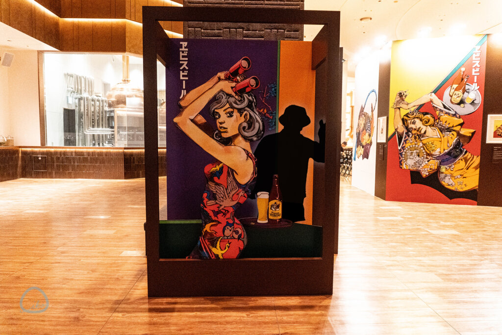 五感で味わう、ヱビスの美人画　会場風景 フォトスポット