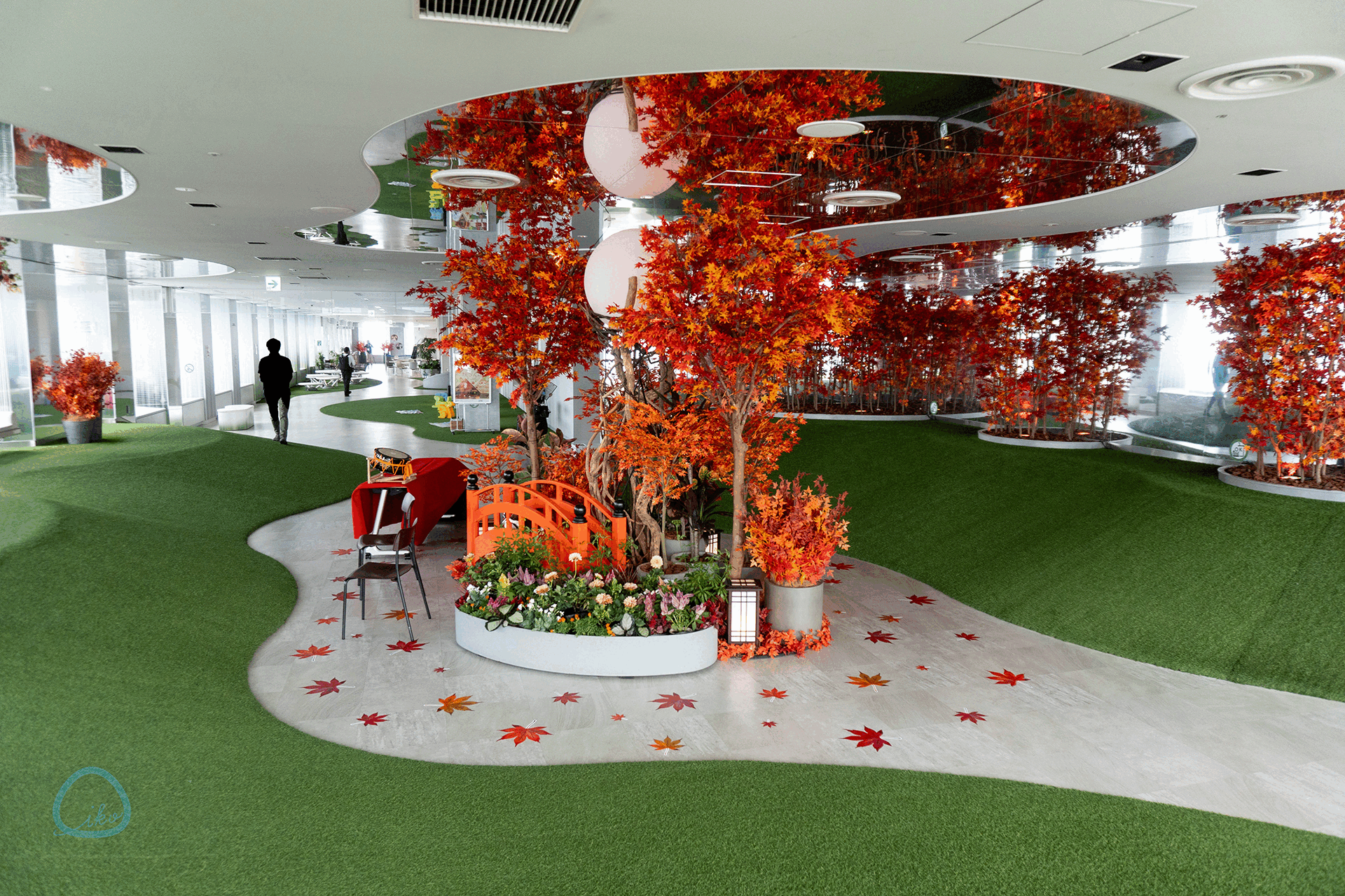 てんぼうパーク　秋さんぽ　会場の様子