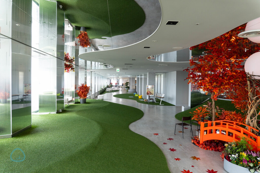 てんぼうパーク　秋さんぽ　会場の様子