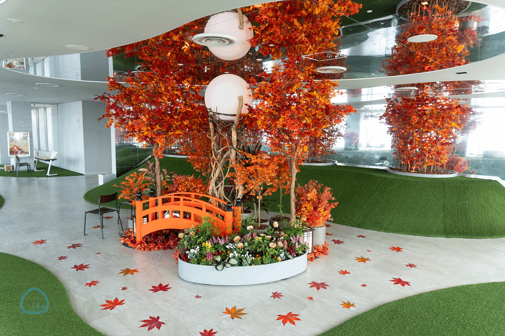 てんぼうパーク　秋さんぽ　会場の様子