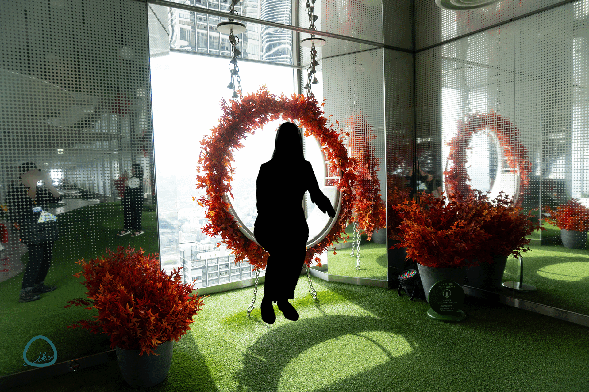 てんぼうパーク　秋さんぽ　会場の様子 フォトスポット
