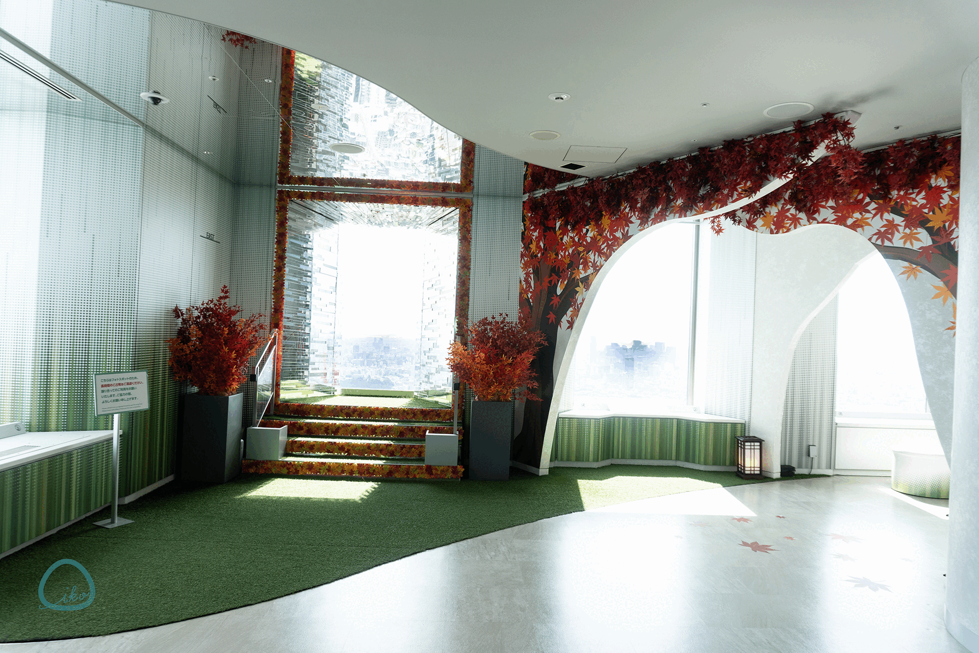 てんぼうパーク　秋さんぽ　会場の様子