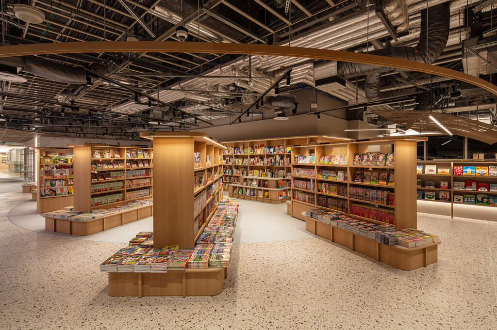 BUNKITSU TOKYO（ブンキツ トーキョー） 文喫東京　ニュウマン高輪　店内の様子