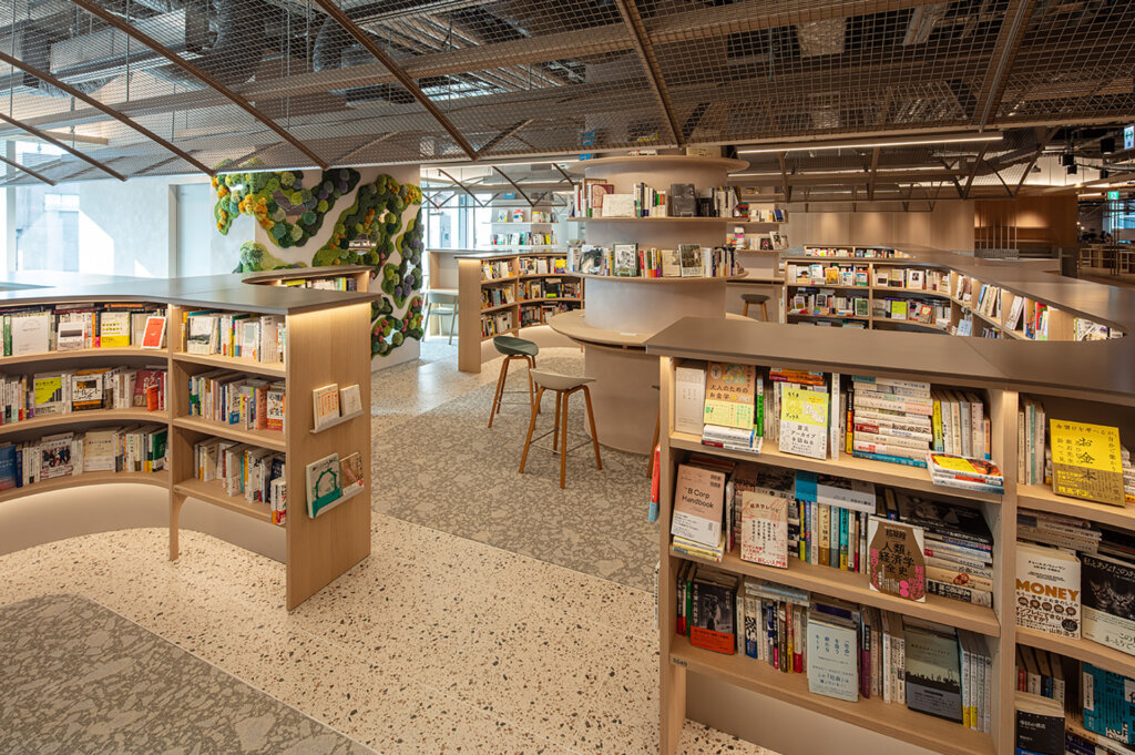 BUNKITSU TOKYO（ブンキツ トーキョー） 文喫東京　ニュウマン高輪　店内の様子