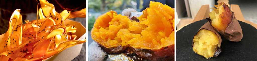 麻布台ヒルズ「やきいも広場」　やきいも