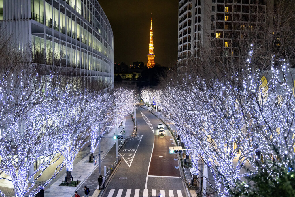 Roppongi Hills Christmas 点灯風景