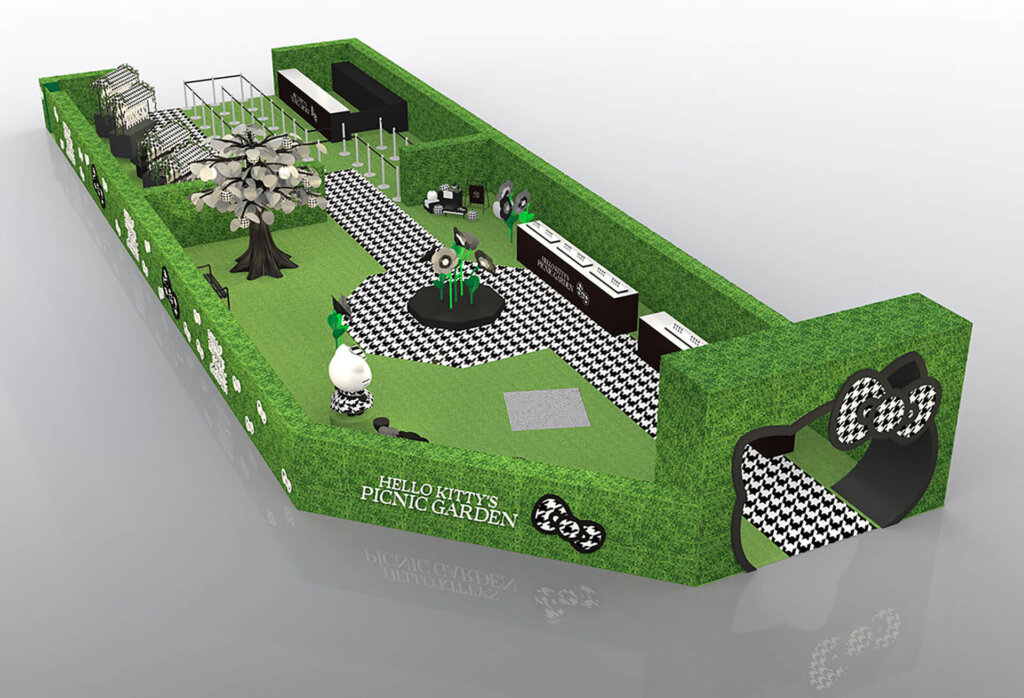 HELLO KITTY’S PICNIC GARDEN 会場風景