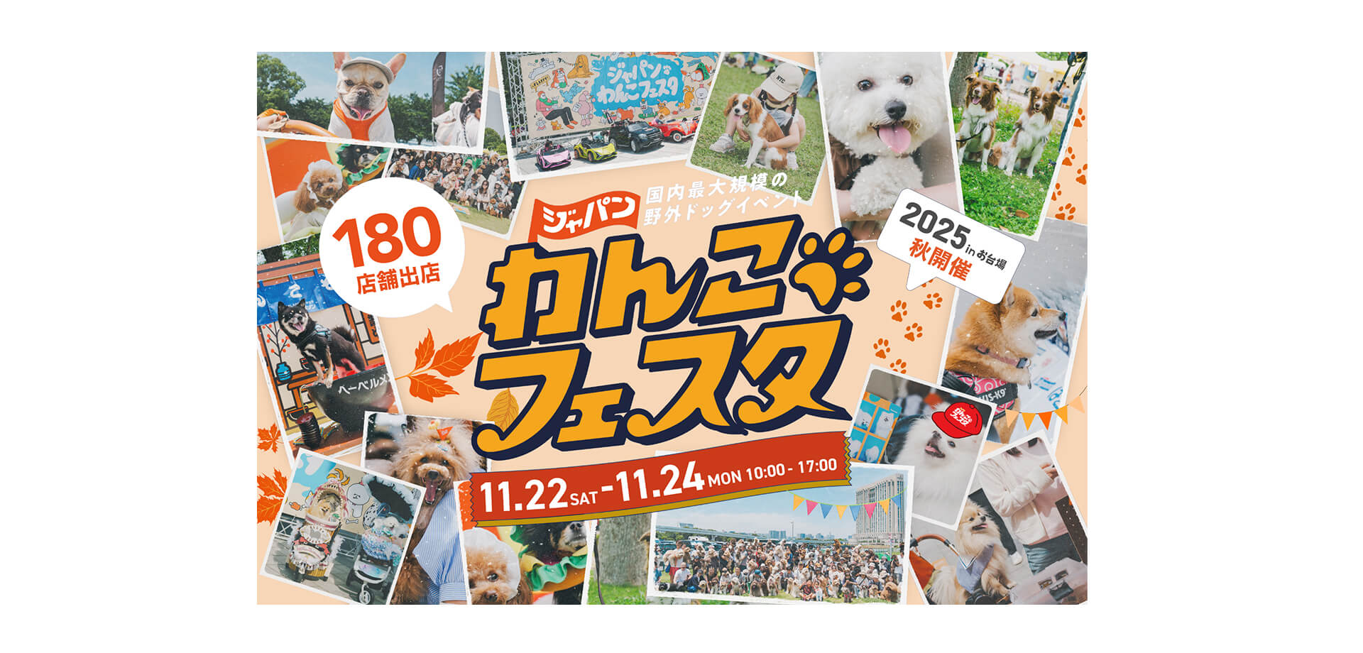 ジャパンわんこフェスタ2025 秋 in お台場 バナー