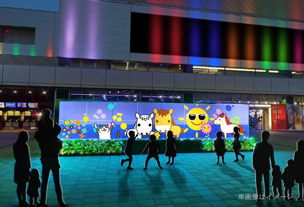 東京メガイルミ　会場風景