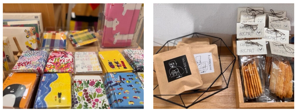 第2回かながわともいきアート展　物販グッズ一例　文具