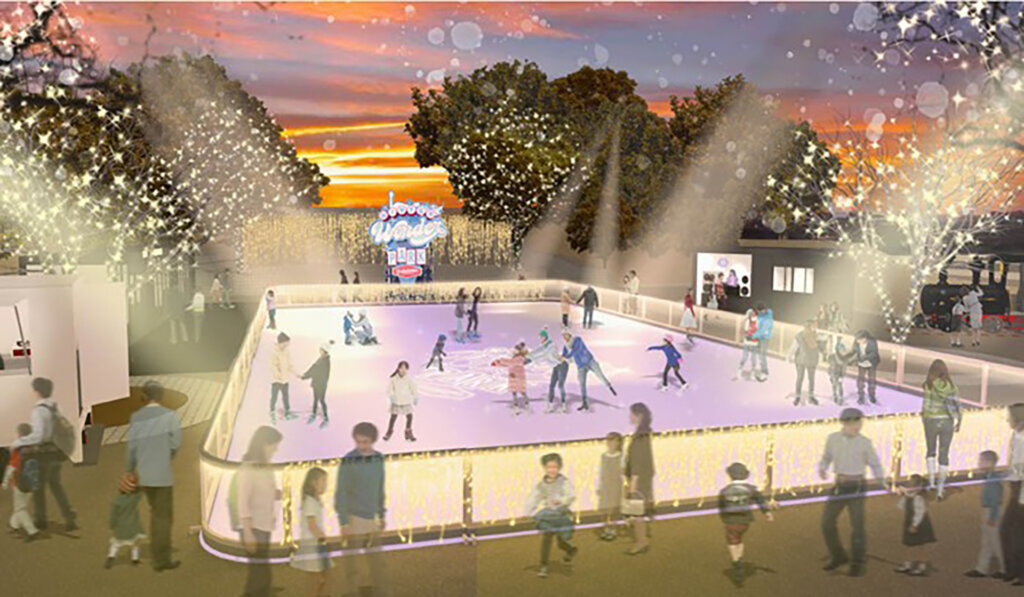 Winter Wonder Park Yokohama 2025-26 スケートリンクイメージ
