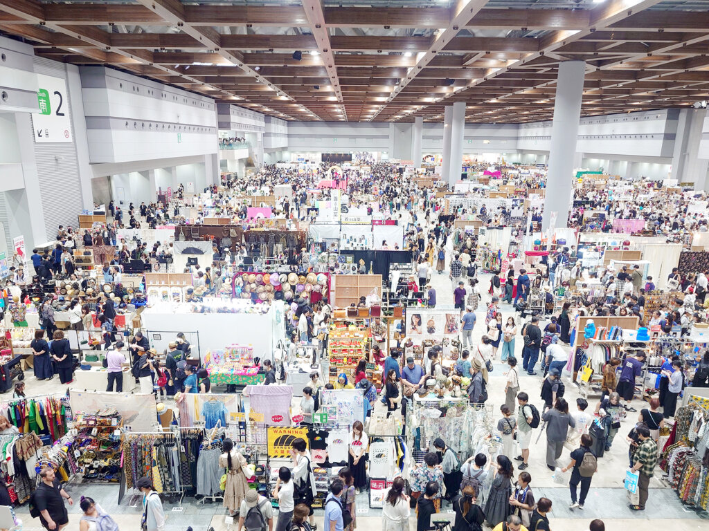 デザインフェスタ　会場風景