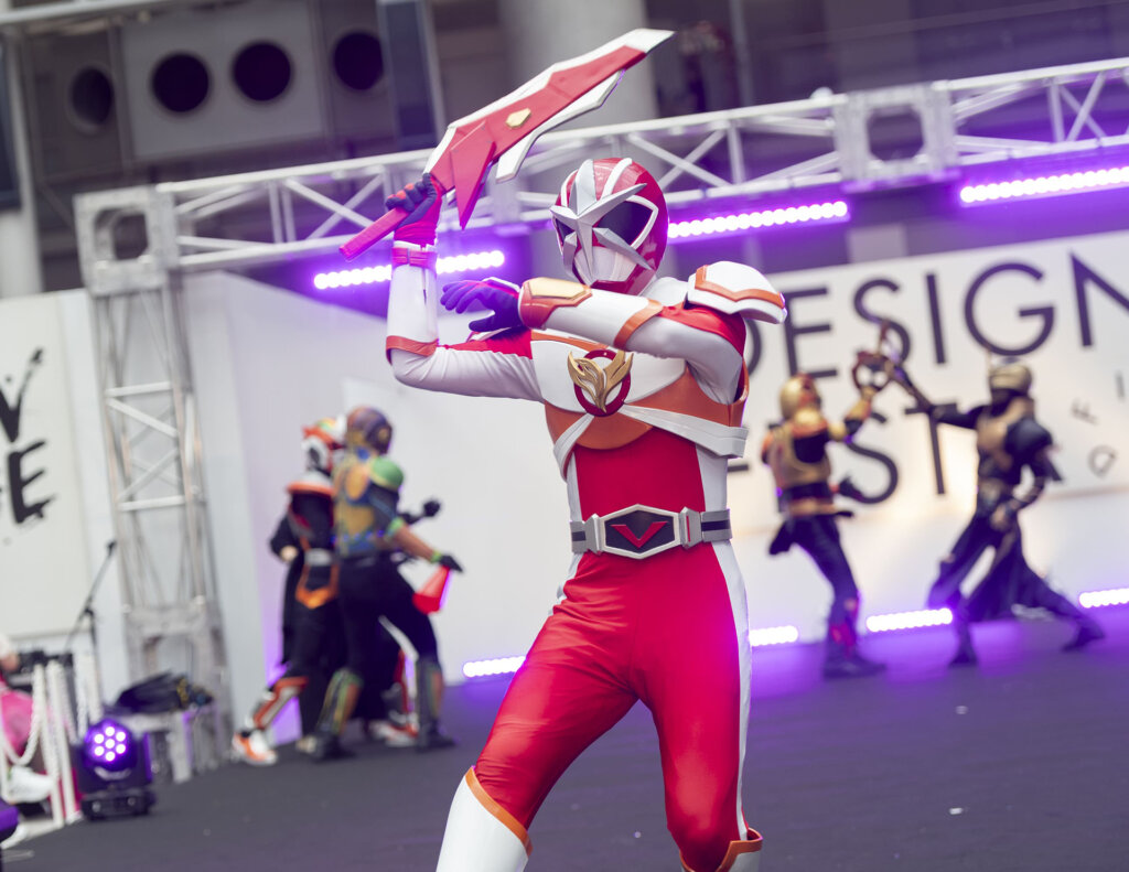 デザインフェスタ　会場風景　ライブステージ