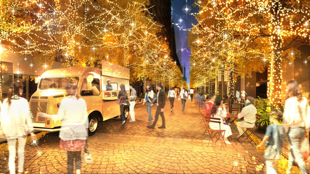 丸の内イルミネーション 2025 会場風景