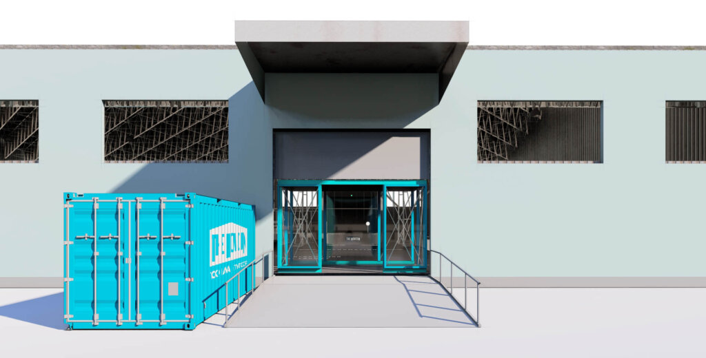 THE MOVEUM YOKOHAMA by TOYOTA GROUP　会場入り口