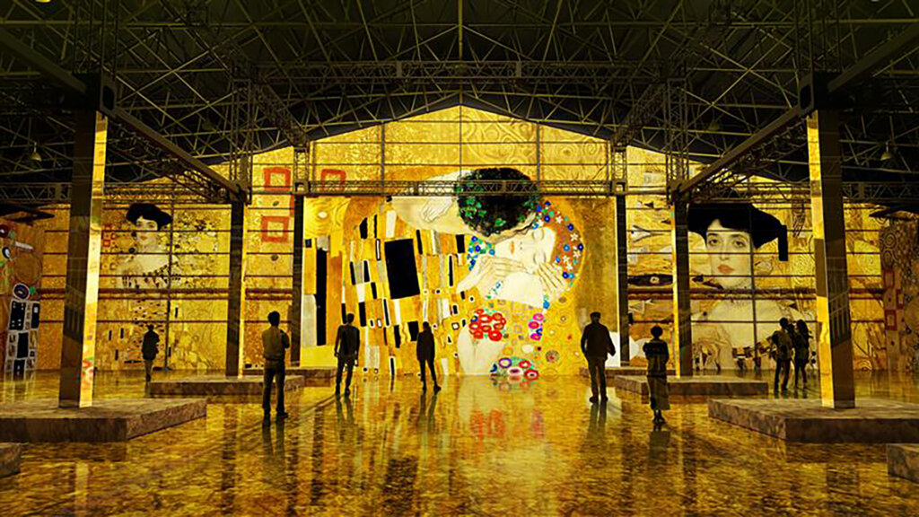 THE MOVEUM YOKOHAMA by TOYOTA GROUP　グスタフ・クリムトとエゴン・シーレ~光と影の芸術家たち~会場風景