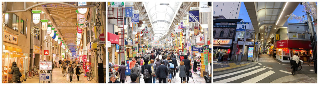 活気ある商店街 街の様子