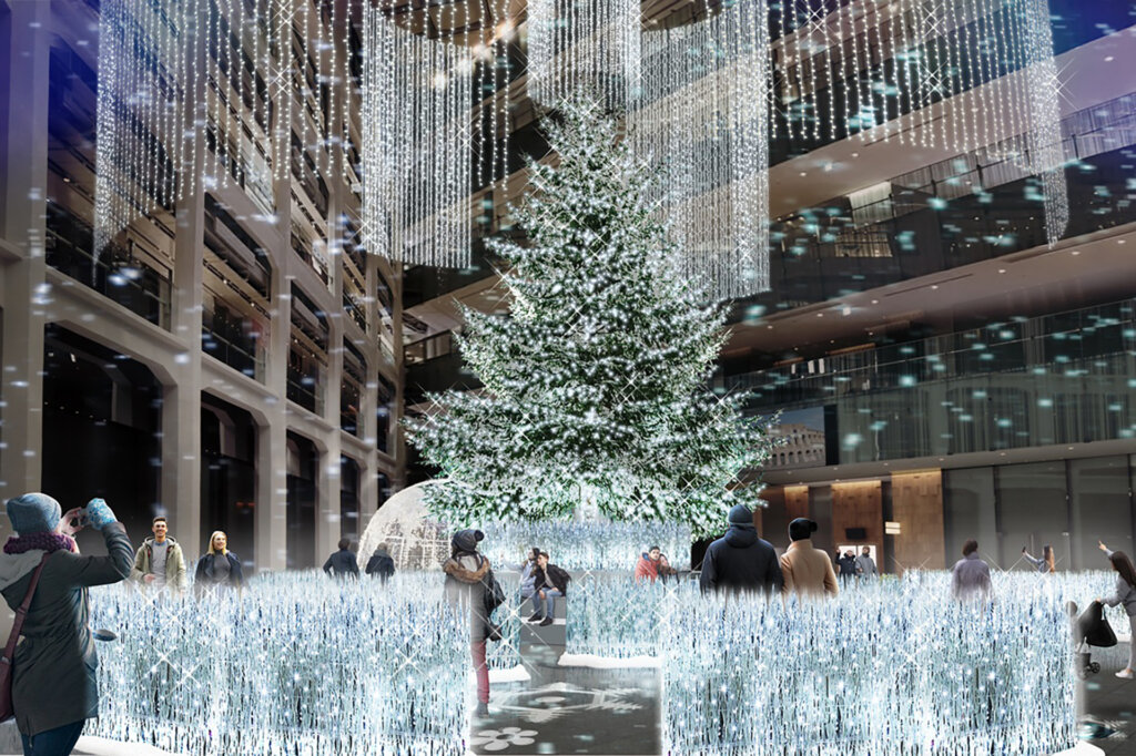 WHITE KITTE シンボルツリー