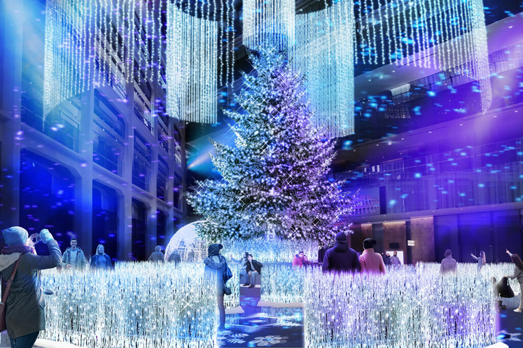 WHITE KITTE 白銀の草原ライティングショー