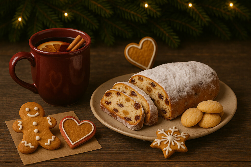 ホットワイン シュトーレン ホットチョコレート