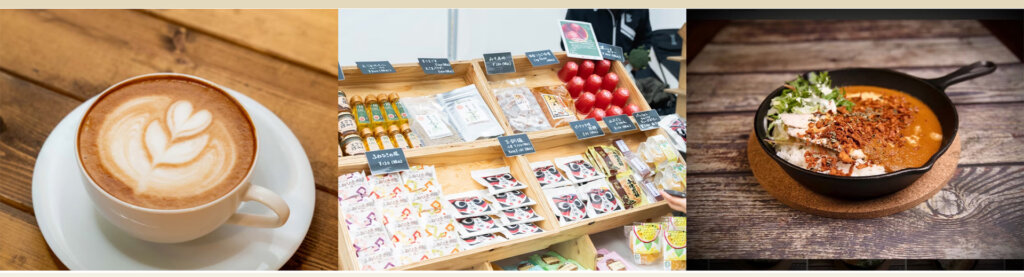 ラテ　物産　カレー