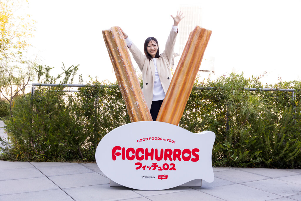 ニッスイ「フィッチュロス」会場風景　フォトスポット