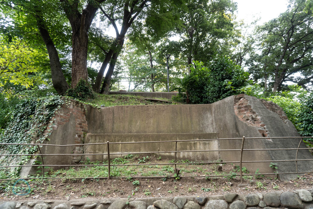 陸軍板橋火薬製造所跡 旧野口研究所 発射試験の的