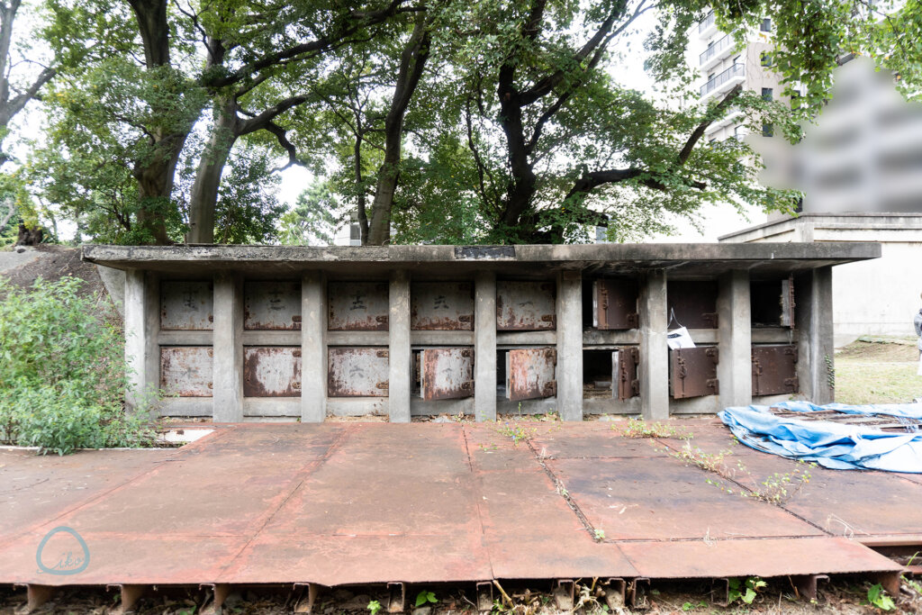 陸軍板橋火薬製造所跡 旧野口研究所 外部 常温貯蔵室