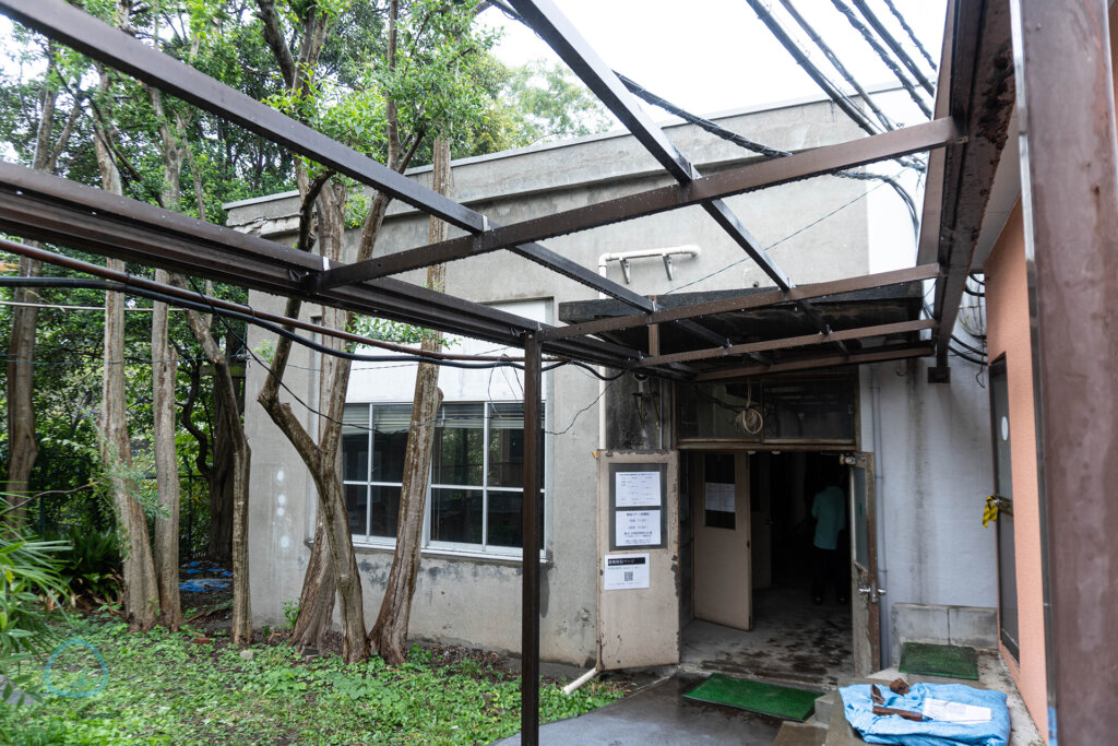 陸軍板橋火薬製造所跡 旧理化学研究所跡 外部入り口